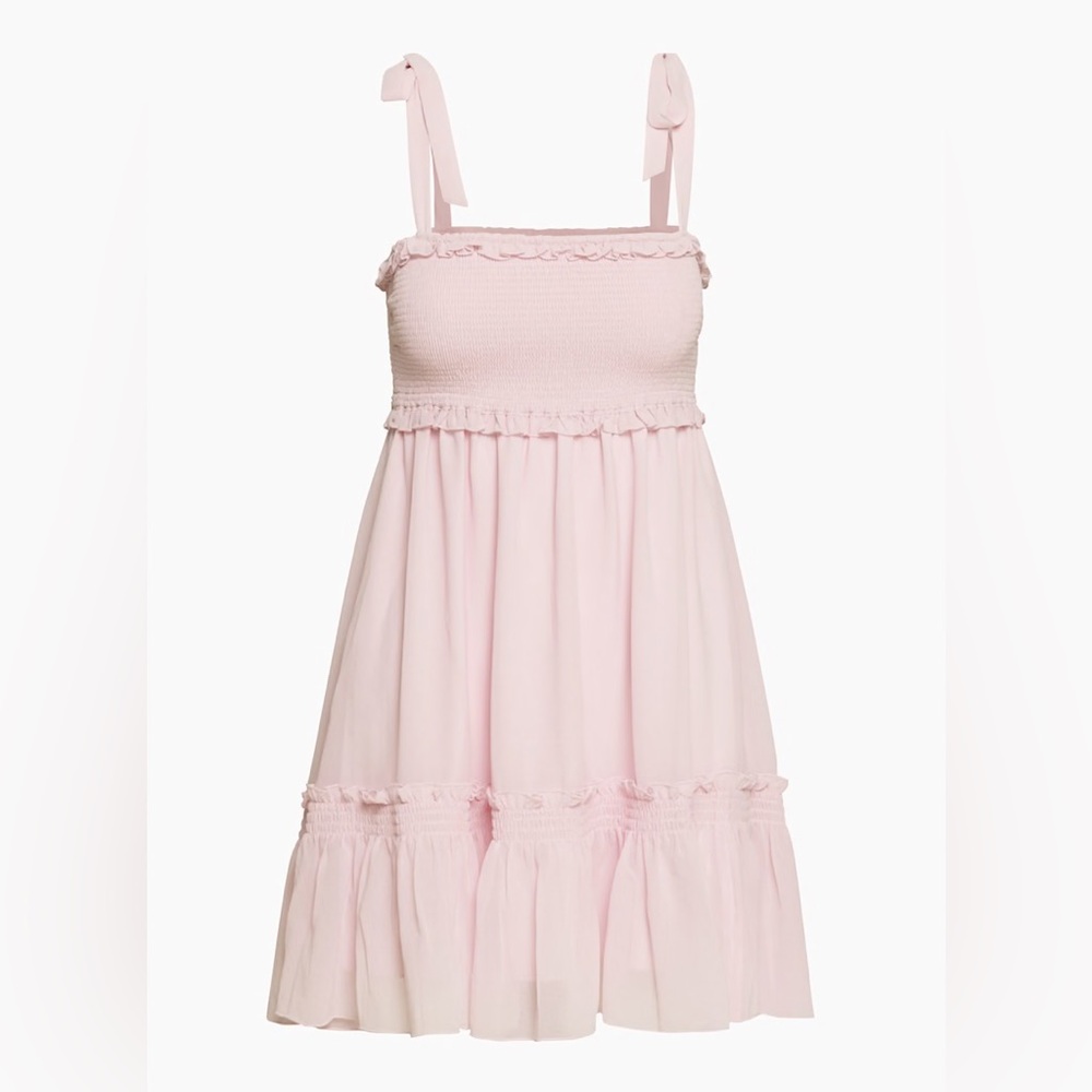 Aritzia Sunday Best Fairey Dress in Lilac Bloom